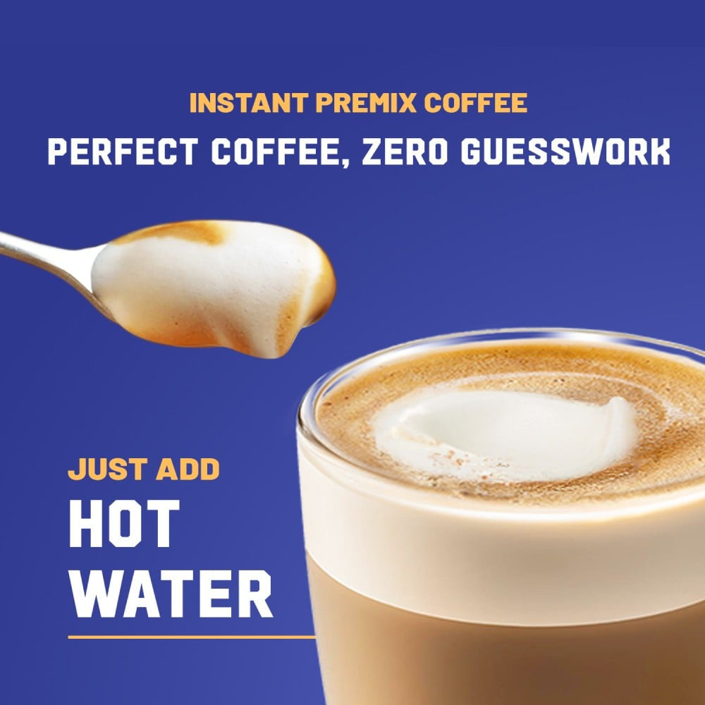 Sleepy Owl Cappuccino Instant Coffee Premix (3 in 1) : 5 x 20 g