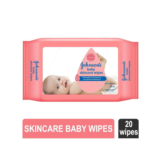 Johnson's Skincare Baby Wipes : 1 pack (20 wipes)