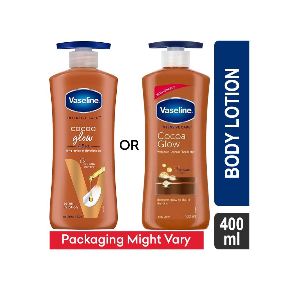 Vaseline Intensive Care Cocoa Glow Body Lotion : 400 ml
