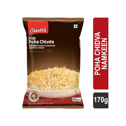 Chheda's Diet Poha Chivda Namkeen : 170 g