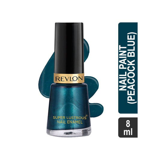 Revlon Super Lustrous Nail Paint (Peacock Blue) : 8 ml