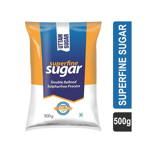Uttam Superfine Sugar : 500 g