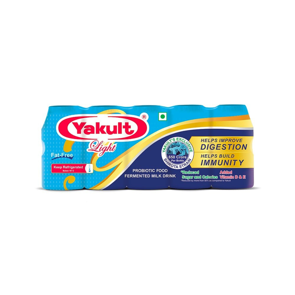 Yakult Light Probiotic Drink : 5x65 ml
