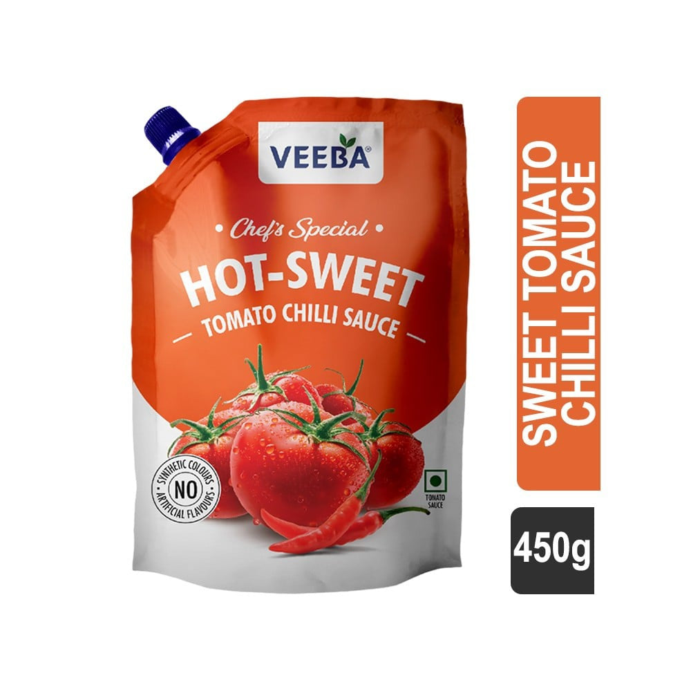Veeba Chef's Special Hot Sweet Tomato Chilli Sauce : 450 g