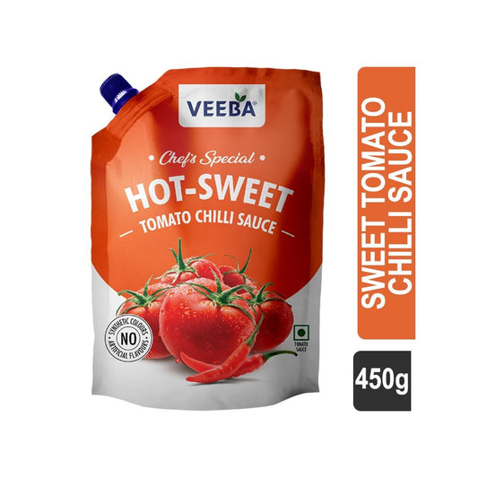Veeba Chef's Special Hot Sweet Tomato Chilli Sauce : 450 g