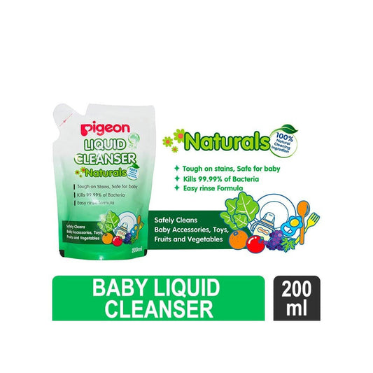 Pigeon Baby Naturals Baby Liquid Cleanser - Refill : 200 ml