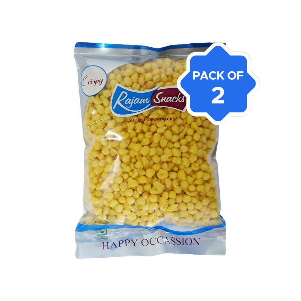 Rajam Snacks Khara Boondi - Pack of 2 : 2 x 180 g