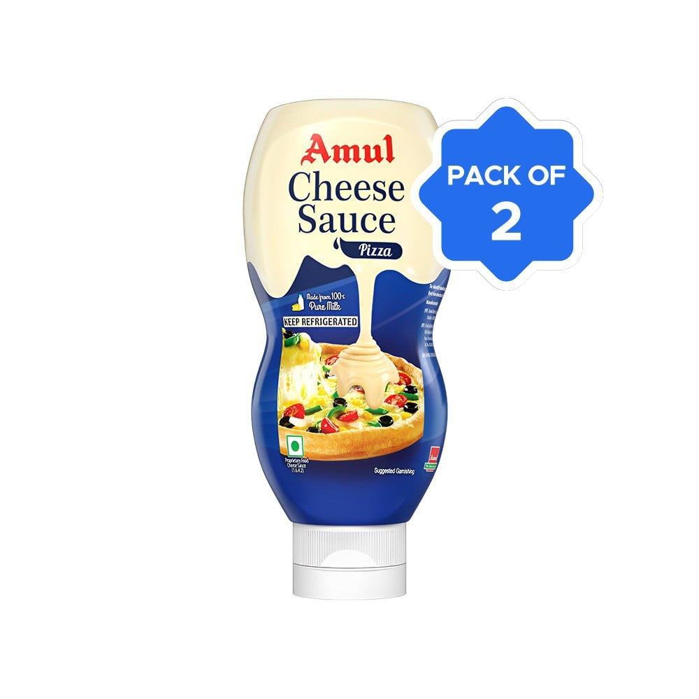 Amul Pizza Cheese Sauce - Pack of 2 : 2 x 200 g