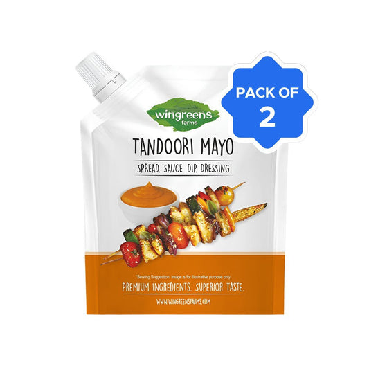 Wingreens Farms Tandoori Flavoured Mayonnaise - Pack of 2 : 2 x 180 g