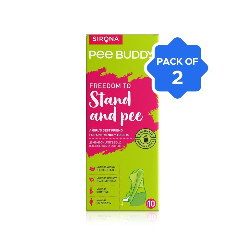 Pee-Buddy Urination Device - Pack of 2 : 2 x 10 units