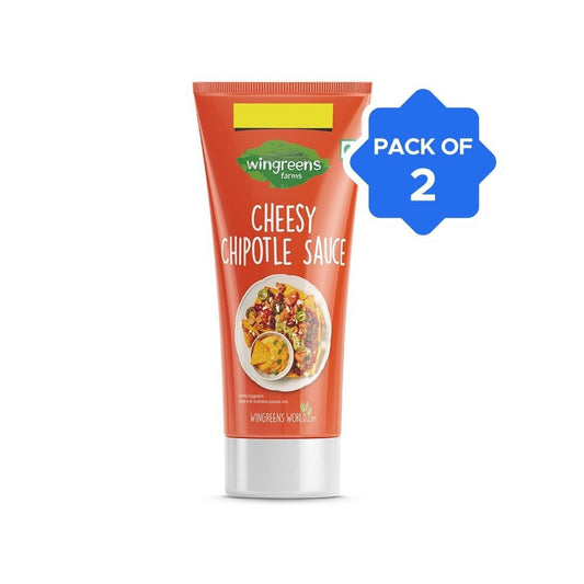 Wingreens Farms Cheesy Chipotle Sauce - Pack of 2 : 2 x 180 g