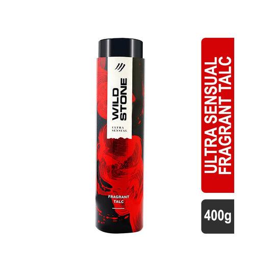 Wild Stone Ultra Sensual Fragrant Talcum Powder : 400 g