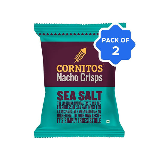Cornitos Sea Salt Nachos - Pack of 2 : 2 x 150 g