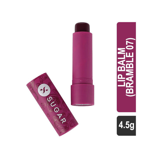 SUGAR Tipsy Moisturizing Tinted Lip Balm (Bramble 07) : 4.5 g