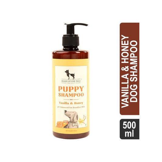 HUFT Natural Vanilla & Honey Dog Shampoo (For Puppy) : 500 ml