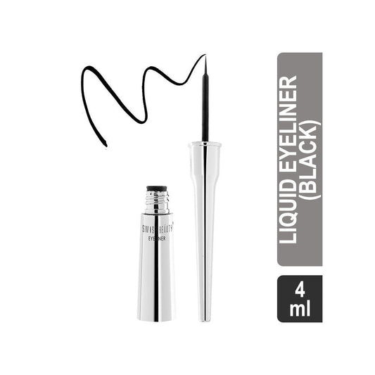 Swiss Beauty Liquid Eyeliner (Black) : 4 ml