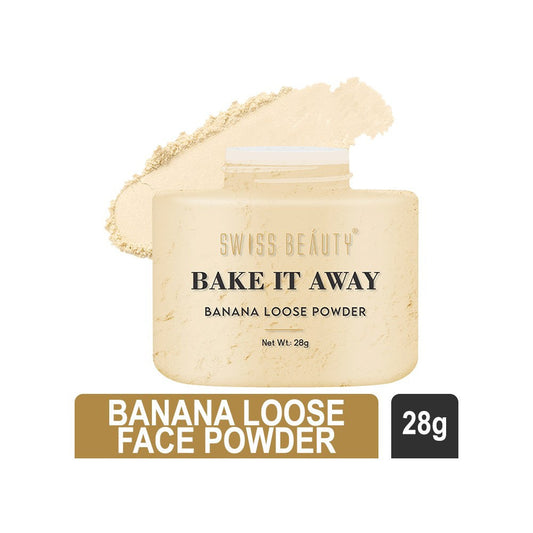 Swiss Beauty Bake It Away Banana Loose Face Powder (Banana) : 28 g