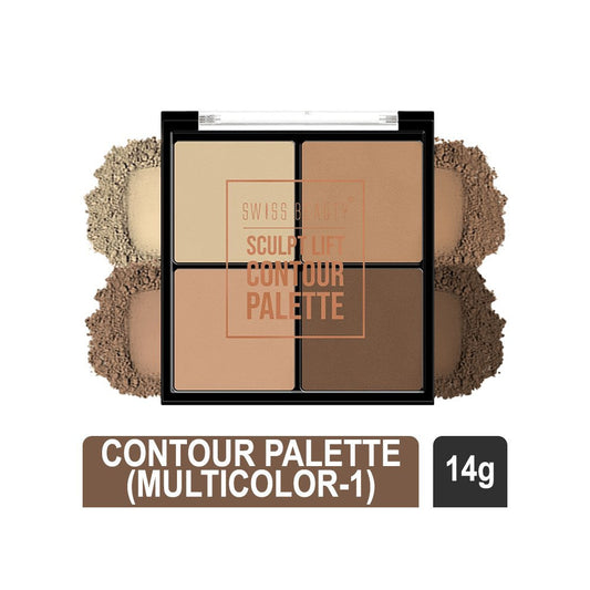 Swiss Beauty Sculpt Lift Contour Palette (Shade-01) : 14 g