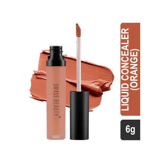 Swiss Beauty Liquid Concealer (Orange) : 6 g