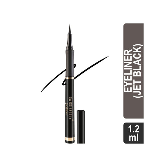 Swiss Beauty Bold Felt Tip Eyeliner (Jet Black) : 1.2 ml