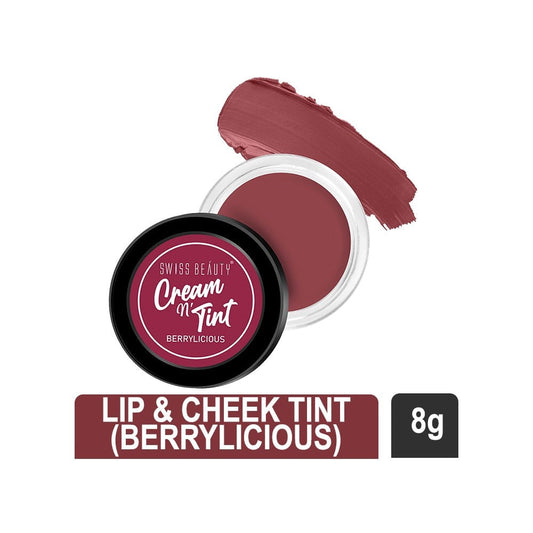 Swiss Beauty Lip & Cheek Tint (Berrylicious) : 8 g