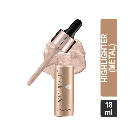 Swiss Beauty Drop & Glow Liquid Highlighter (Metal) : 18 ml