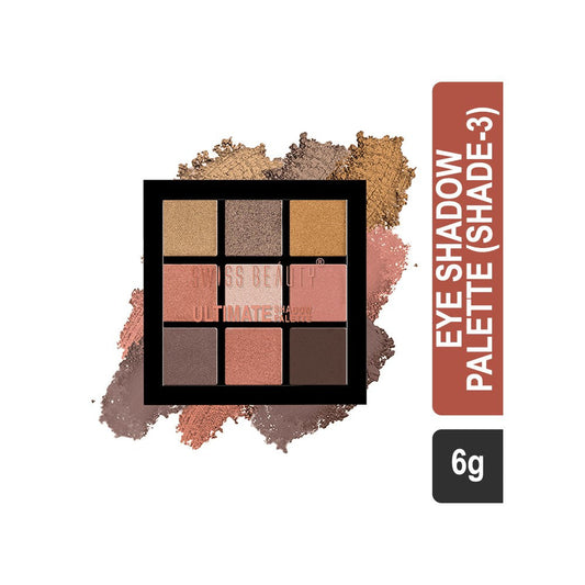 Swiss Beauty Ultimate Eye Shadow Palette (Shade-3) : 6 g
