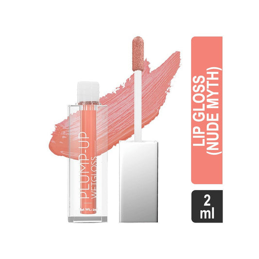 Swiss Beauty Plump-Up Wet Lip Gloss (Nude Myth) : 2 ml