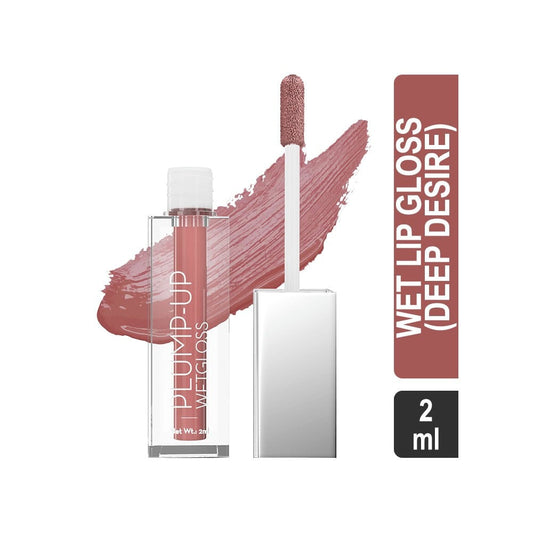 Swiss Beauty Plump-Up Wet Lip Gloss (Deep Desire) : 2 ml