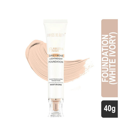 Swiss Beauty Daily Wear Lightweight Foundation (White Ivory) : 40 g