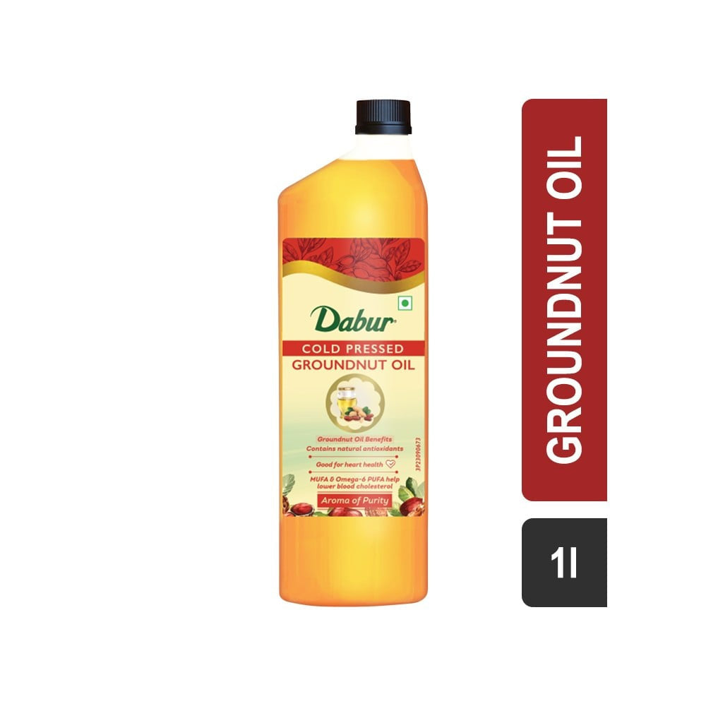 Dabur Cold Pressed Groundnut Oil : 1 ltr