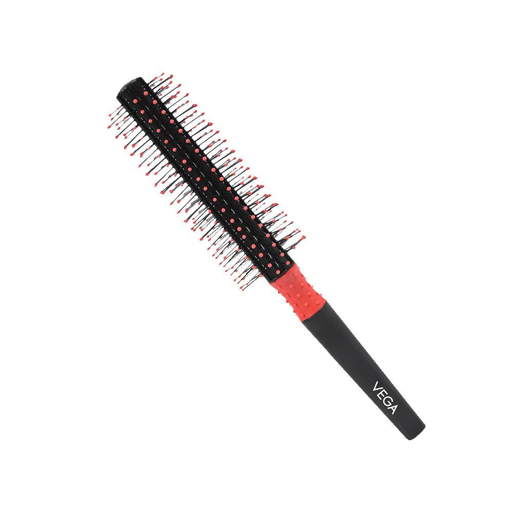 Vega Round Hair Brush (Black) : 1 piece