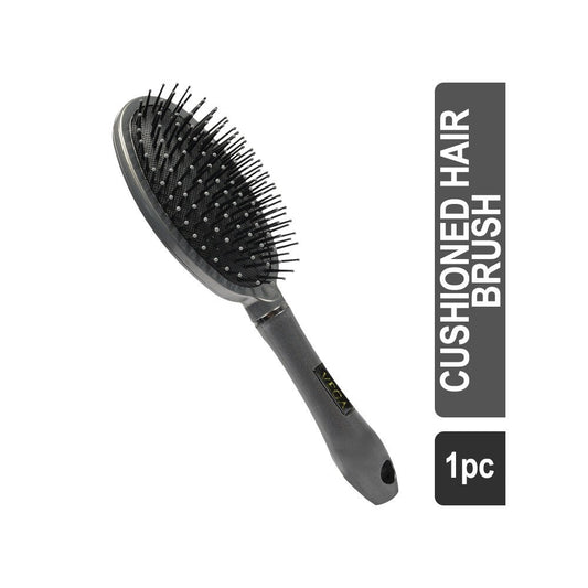 Vega Cushioned Hair Brush (Black) : 1 piece