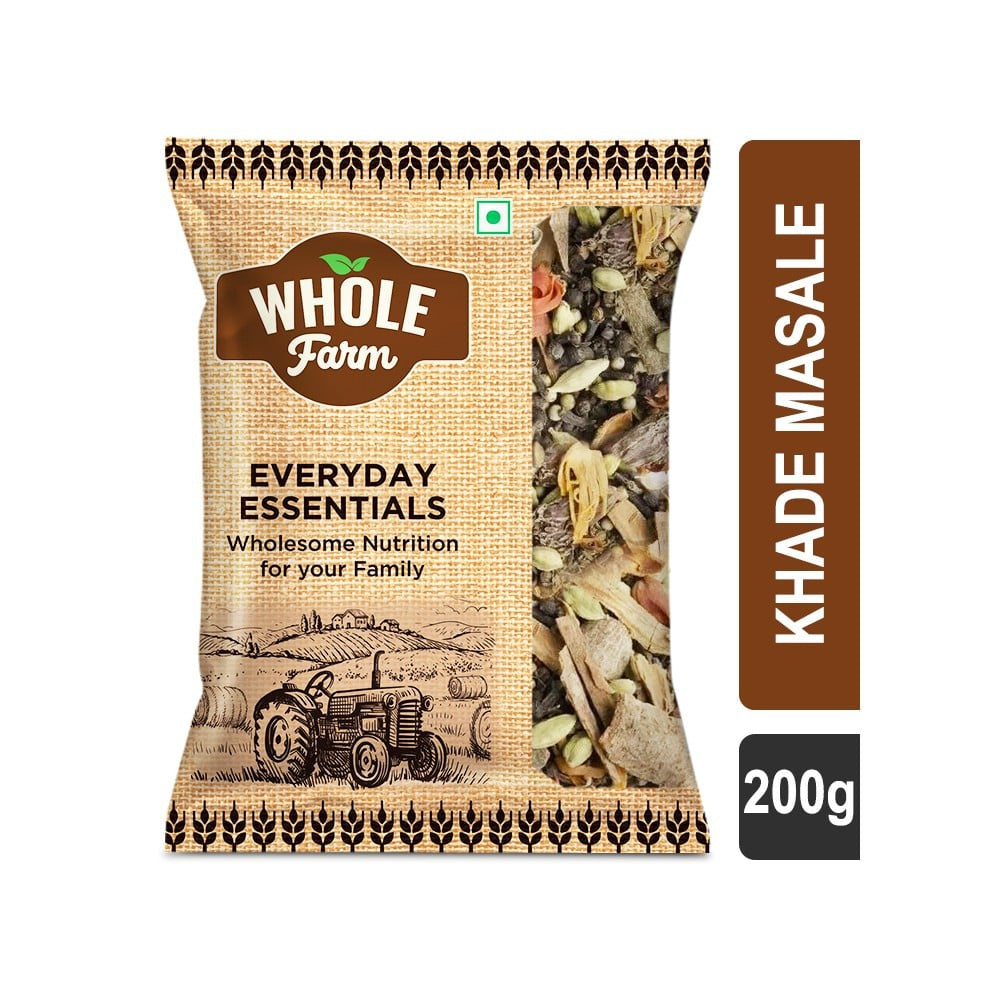 Whole Farm Premium Garam Masala Whole/Khade Masale : 200 g
