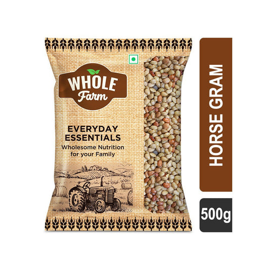 Whole Farm Premium Horse Gram/Kulthi Bean/Hurali : 500 g