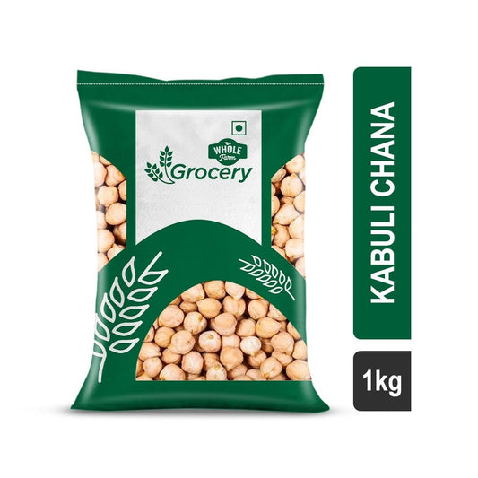 Whole Farm Grocery Kabuli Chana (Medium Size) : 1 kg