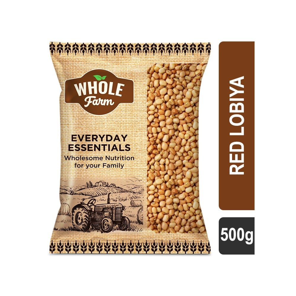 Whole Farm Premium Red Lobiya : 500 g