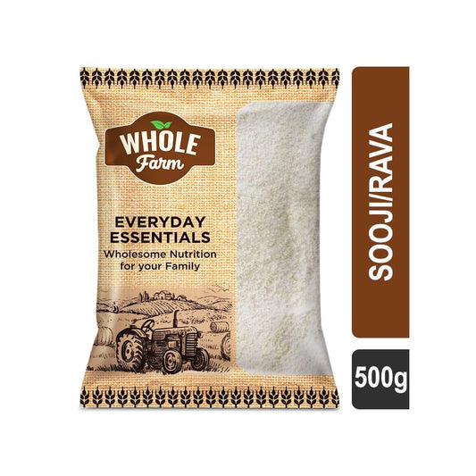 Whole Farm Premium Sooji/Rava : 500 g