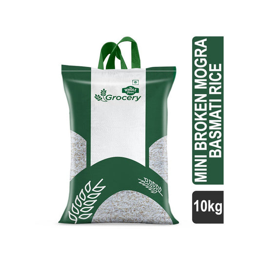 Whole Farm Grocery Mini Broken Mogra Basmati Rice : 10 kg