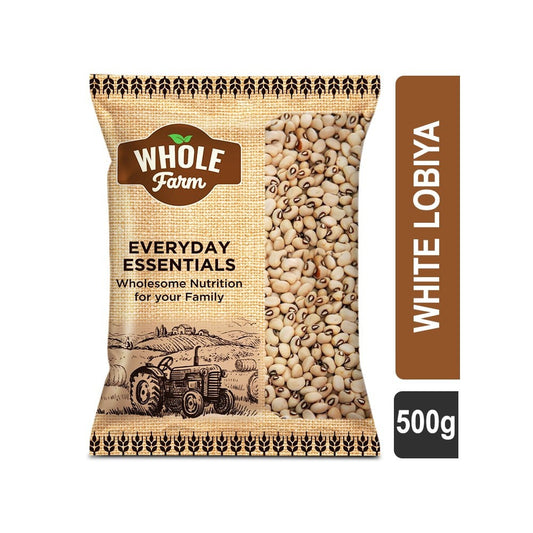Whole Farm Premium White Lobiya : 500 g