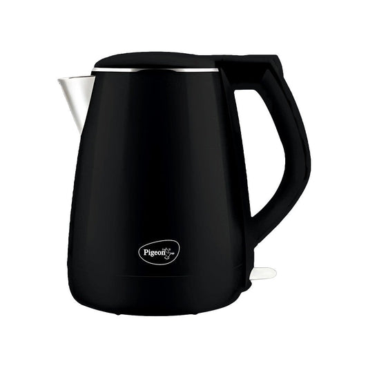 Pigeon Aura Double Walled Cool Touch Electric Kettle (1500W, 15635, Black) : 1 unit