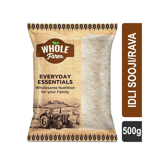 Whole Farm Premium Idli Sooji/Rava : 500 g