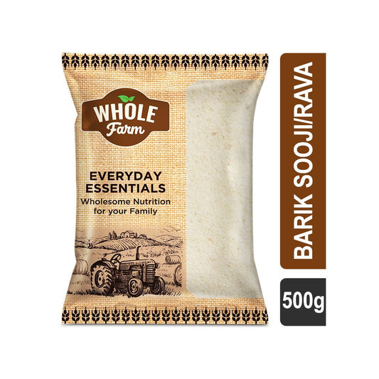 Whole Farm Premium Barik Sooji/Rava : 500 g