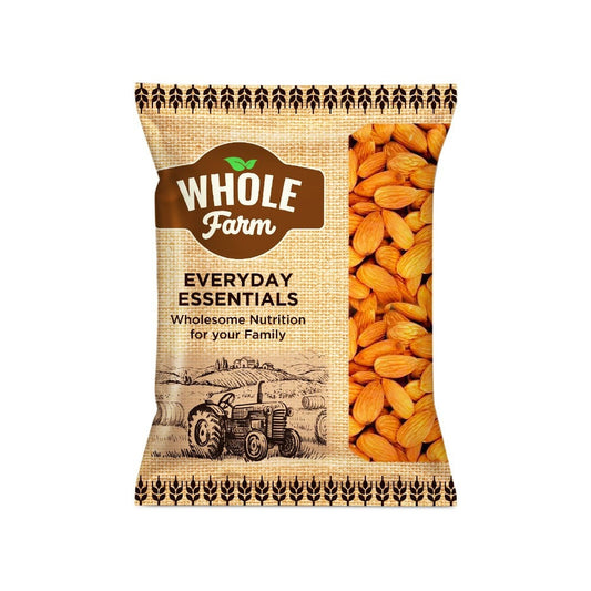 Whole Farm Premium American Almonds (Hara Badam) : 100 g