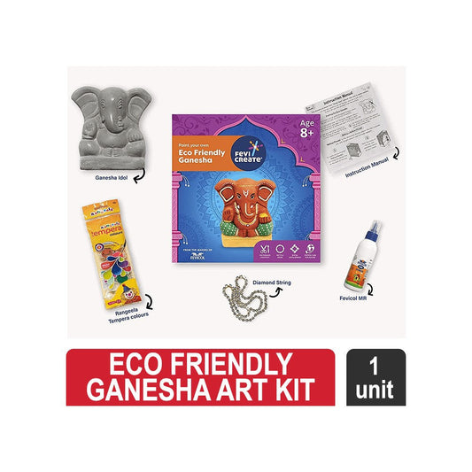 Pidilite Fevicreate Eco Friendly Ganesha Art Kit : 1 unit