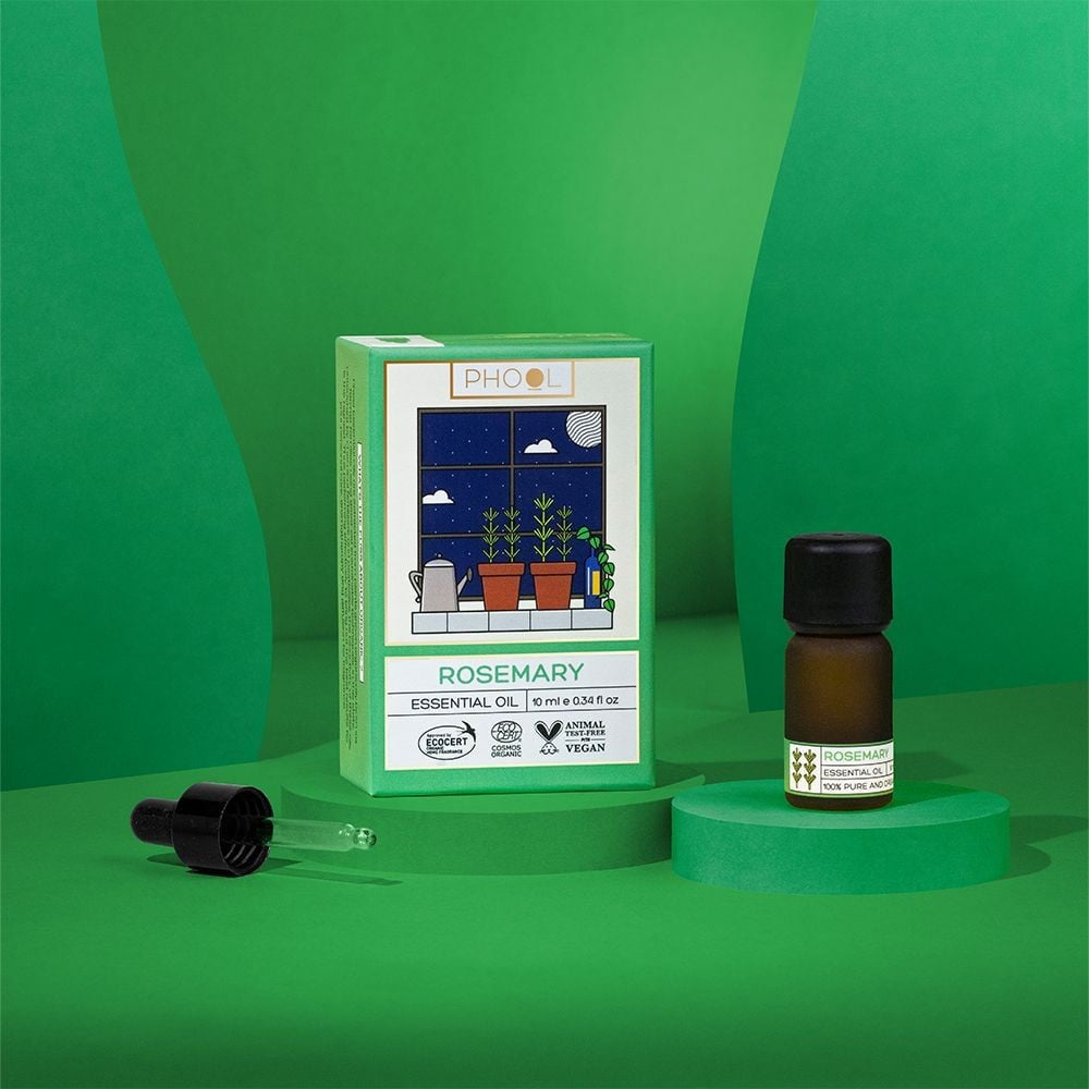 Phool Rosemary Essential Oil For Hair Growth & Dandruff Repair : 10 ml