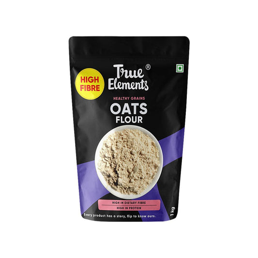 True Elements Oat Flour - Nutrient-Rich Oats Atta : 1 kg