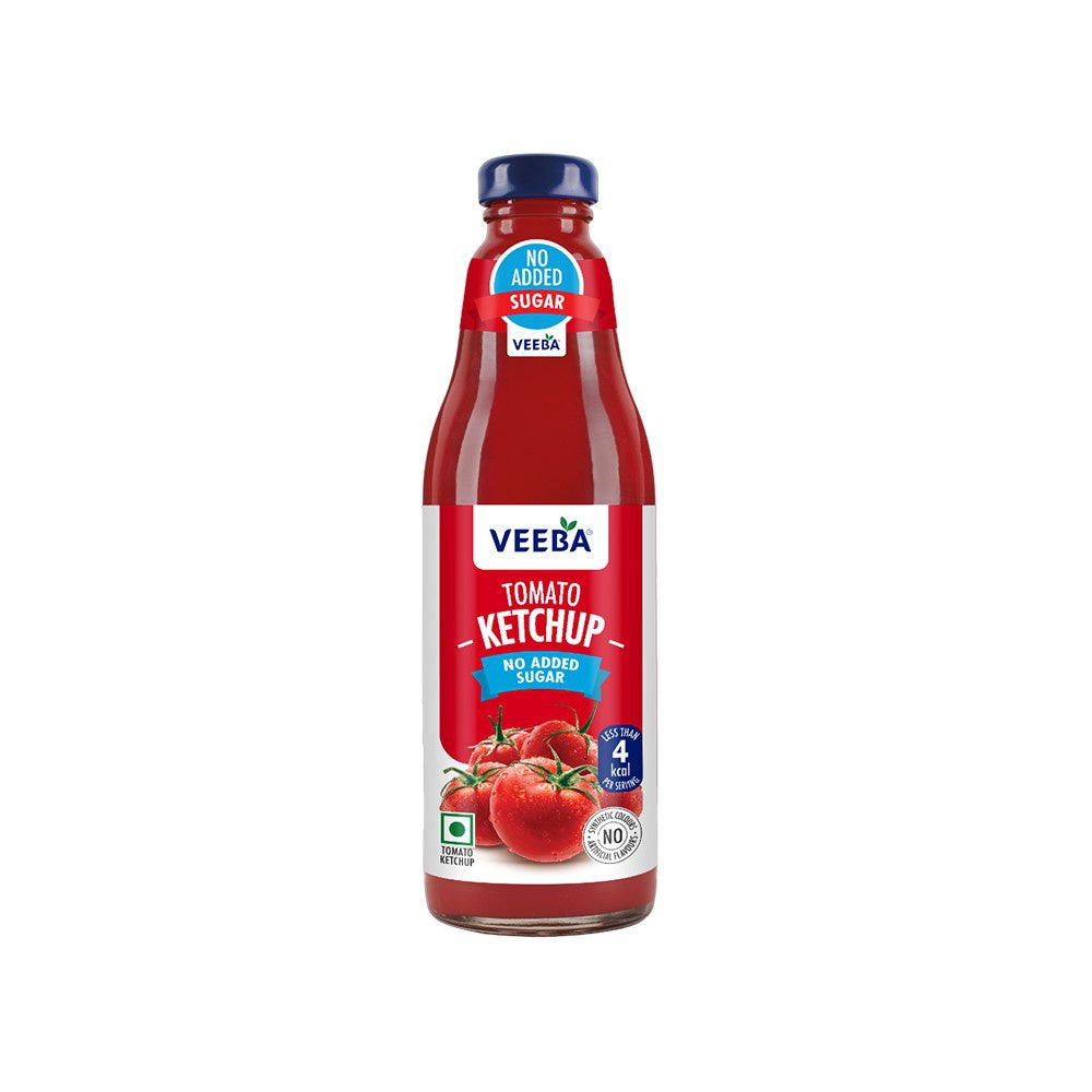 Veeba Tomato Ketchup (No Added Sugar) : 460 g