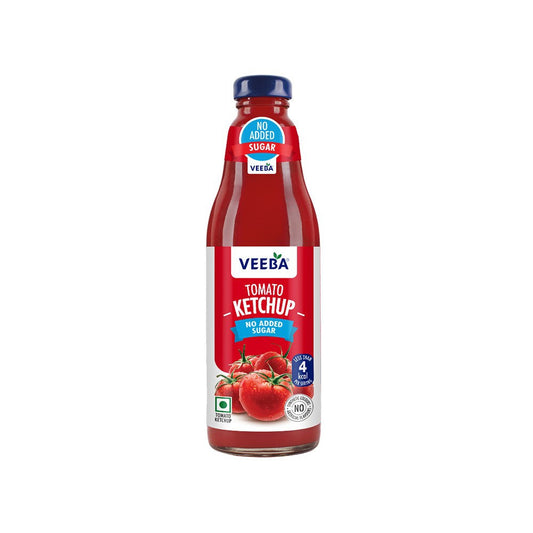 Veeba Tomato Ketchup (No Added Sugar) : 460 g