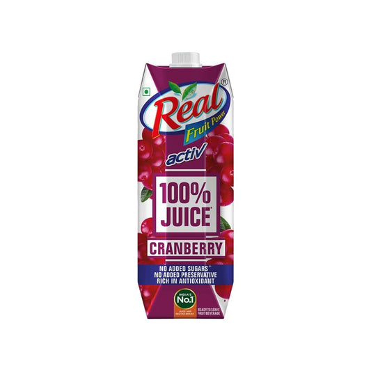 Real Activ Cranberry Juice : 1 ltr